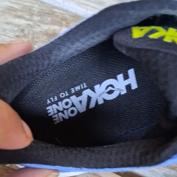 Hoka Men's Blue and Black Athletic Shoes - Picture 12 of 15